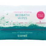 Carell Bed Bath Wipes