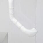 Prima Grab Bar - White - Angled